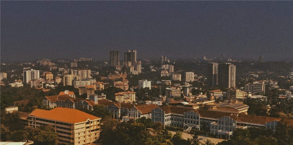 The city from above