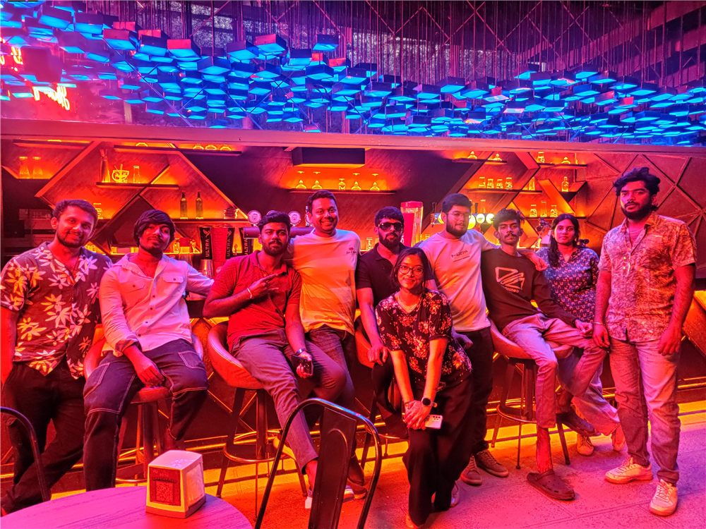 The crew